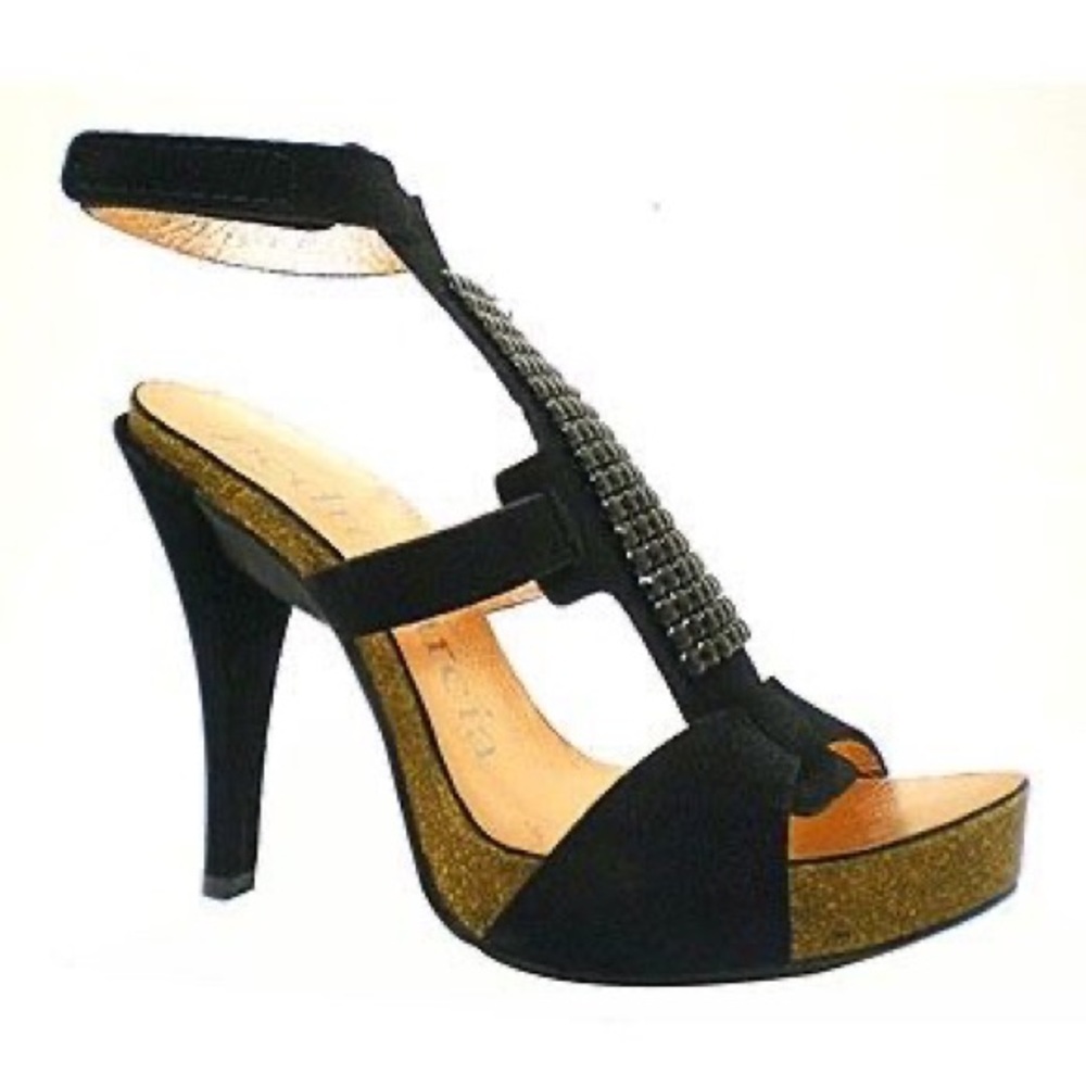Pedro Garcia “Priscilla” Embellished Heels
